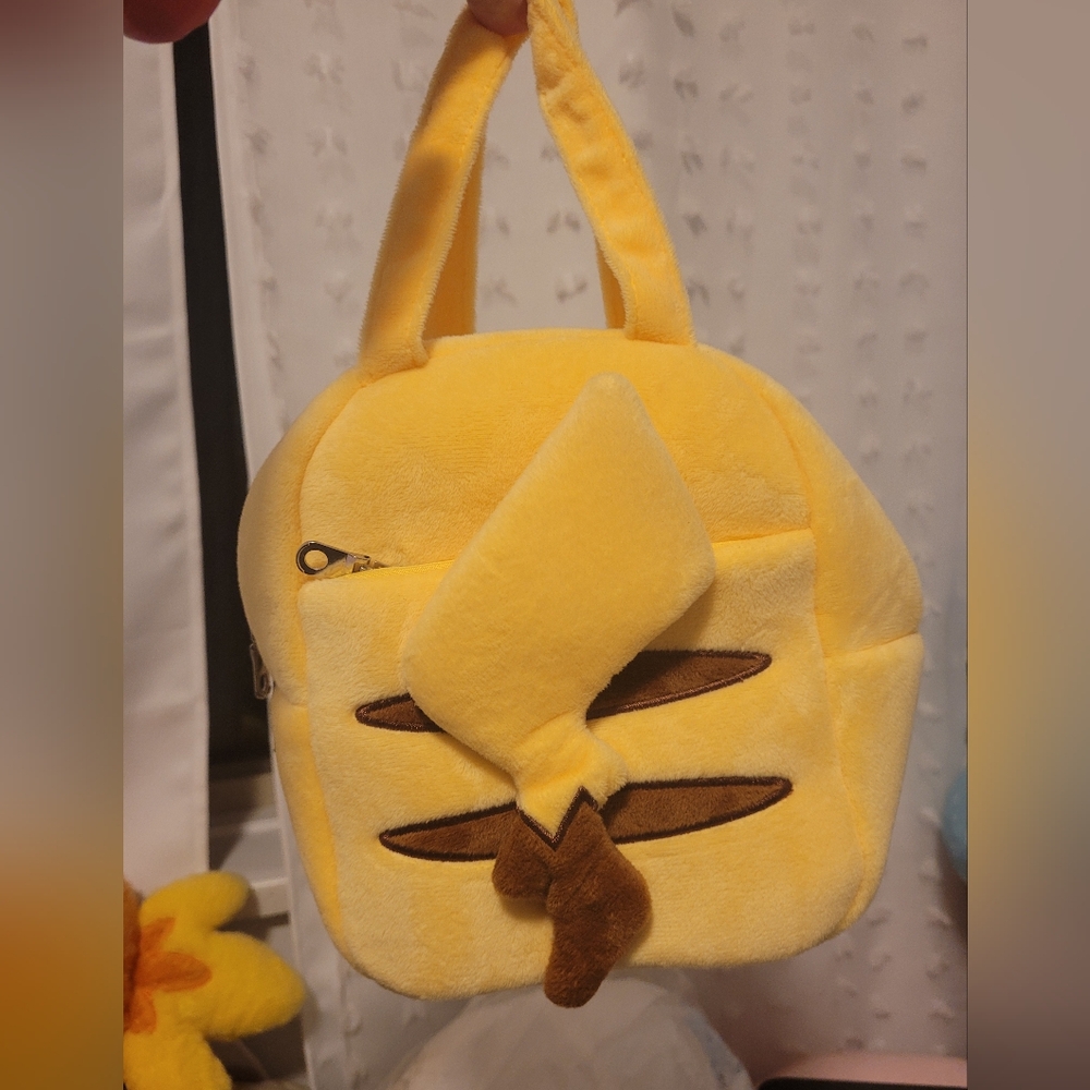 Pikachu Pokemon bag purse pouch plush